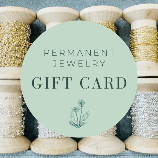 Permanent Jewelry Gift Card