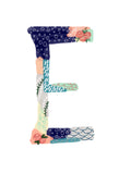 Whimsical Floral Letters 8x10